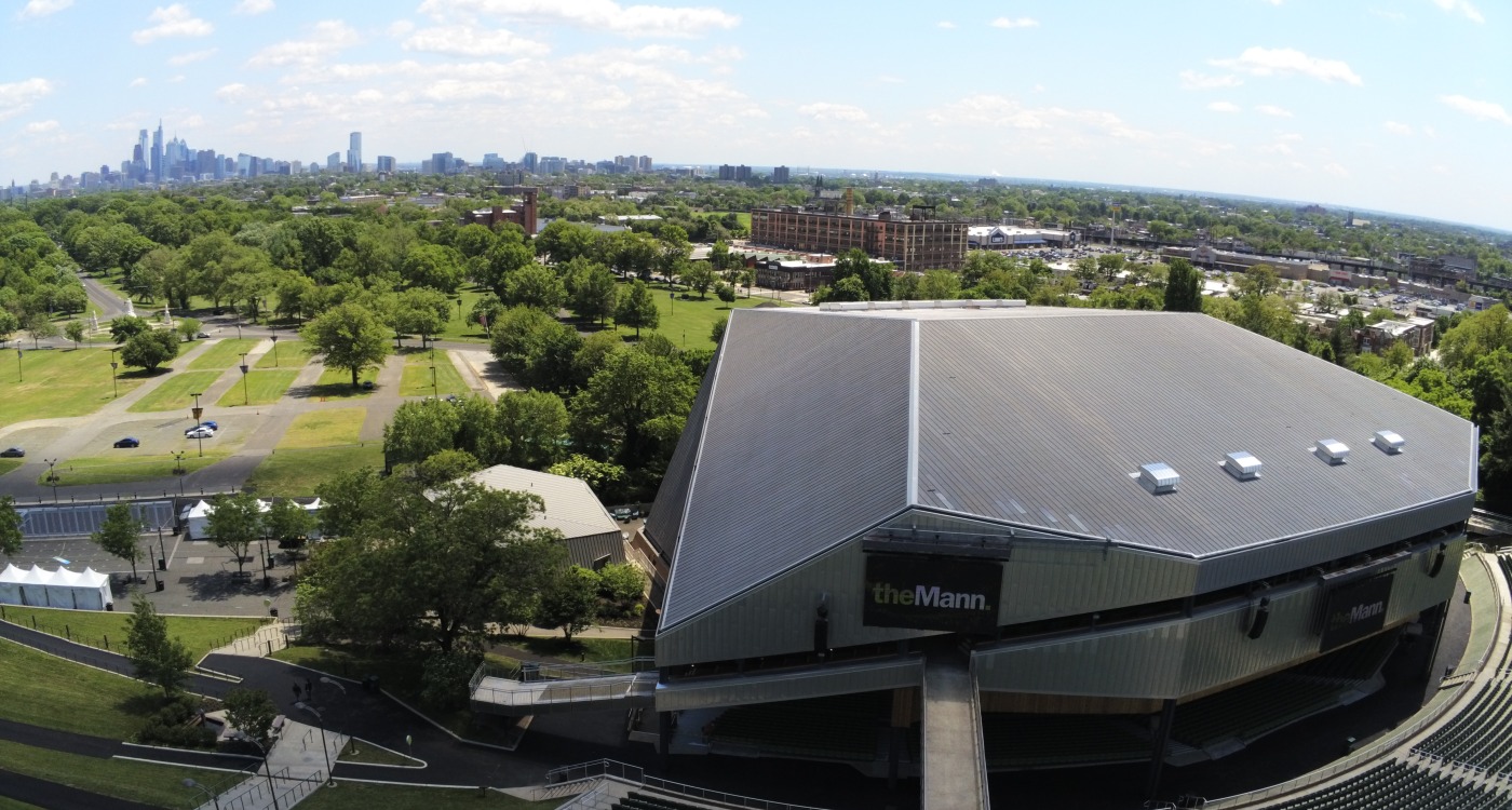 Mann Center Drone Photo